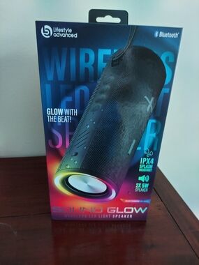 Sound Glow Portable Bluetooth Speaker — Black